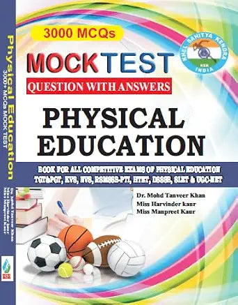 Mock Test - Physical Education 3000 MCQs (Question With Answers)      Paperback – 1 January 2023