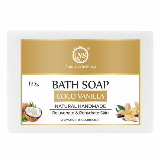 Nuerma Science Coco Vanilla Bath Soap | Rejuvenate & Rehydrates Skin 