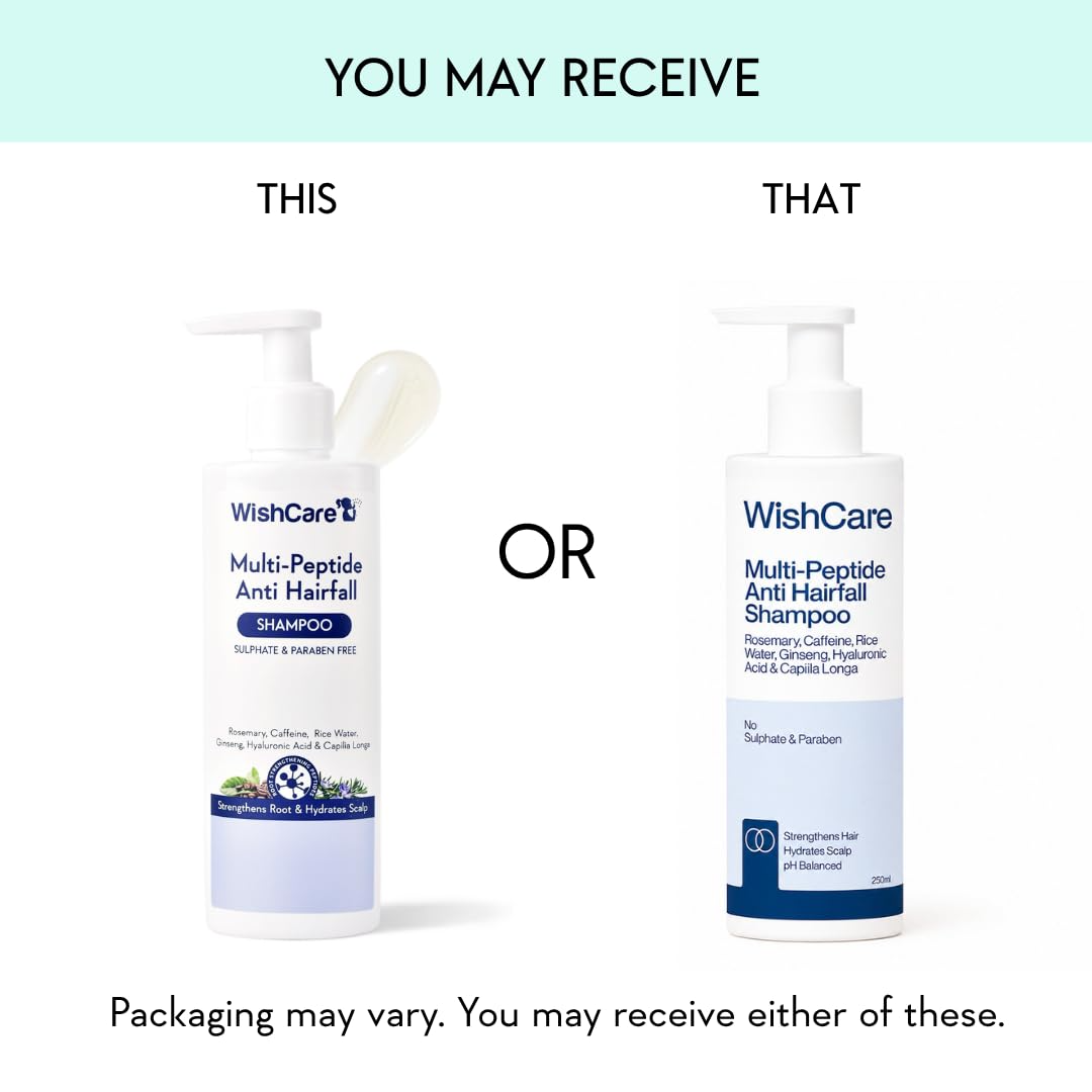 Wishcare Multi Peptide Anti Hairfall Shampoo + Conditioner Combo  Grab2Buy Wishcare Grab2Buy