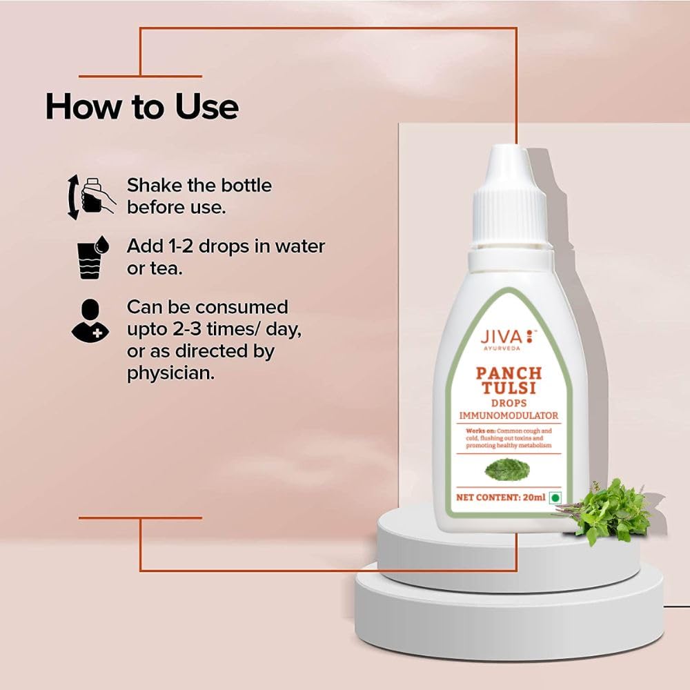 Jiva Ayurveda Tulsi Drops 