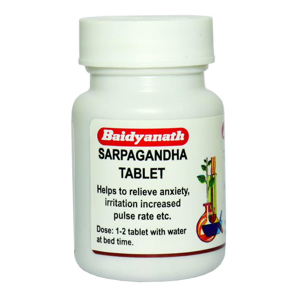 Baidyanath Jhansi Sarpagandha 50 Tabs 