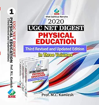UGC Net Digest - Physical Education ( Third Revised and Update Edition) In 3 Vol Set Paperback  Grab2Buy Khel Sahitya Kendra Grab2Buy