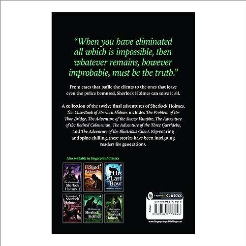 The Case-Book of Sherlock Holmes by Sir Arthur Conan Doyle  Grab2Buy Generic Grab2Buy