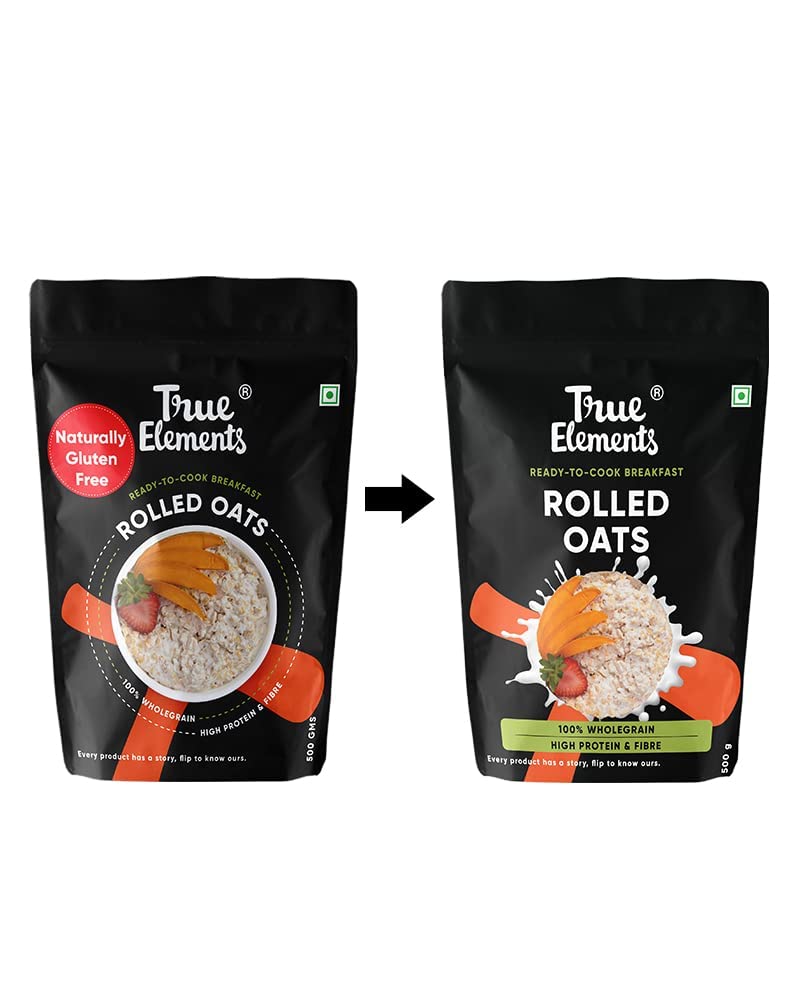 True Elements Rolled Oats Gluten Free - Grab2buy