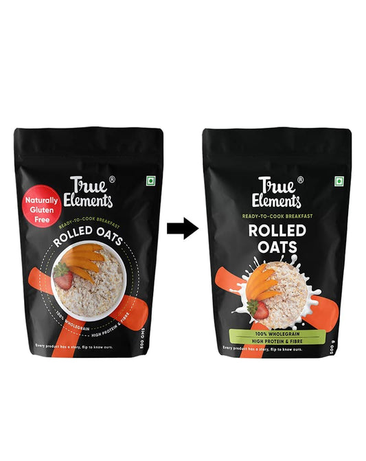 True Elements Rolled Oats Gluten Free - Grab2buy