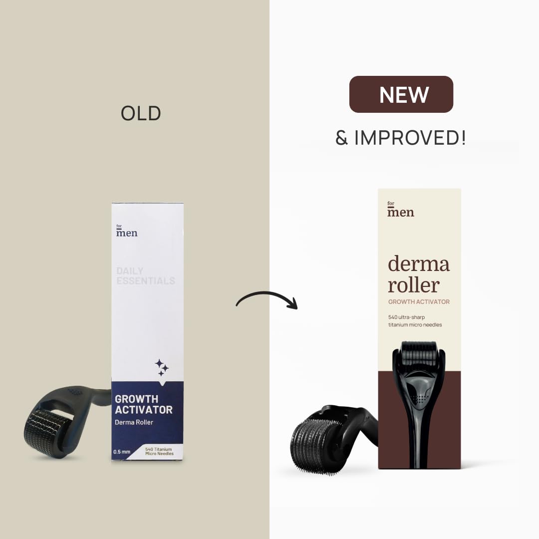 ForMen Derma Roller for Hair Growth For Scalp, Beard 