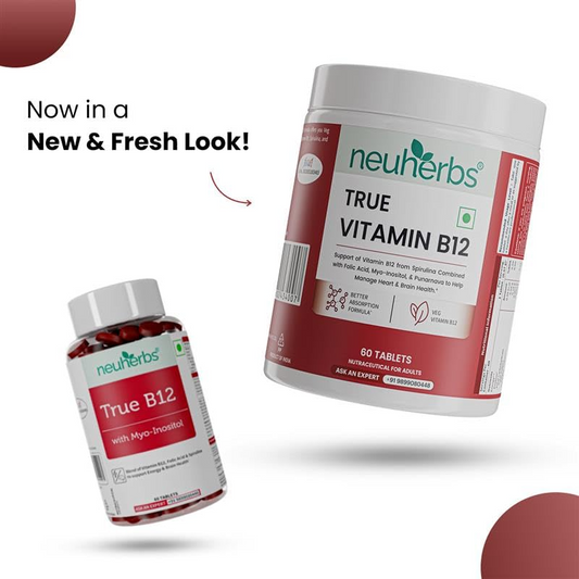 Neuherbs Plant-Based True B12 Tablets 