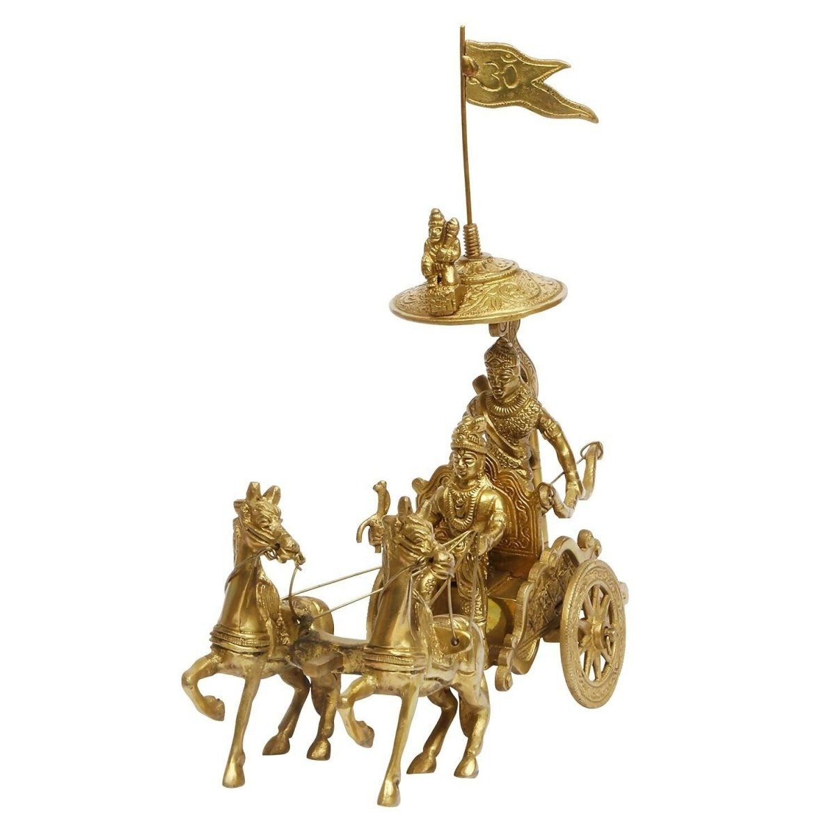 Artvarko Mahabharat Geeta Arjun Chariot Idol - Grab2buy
