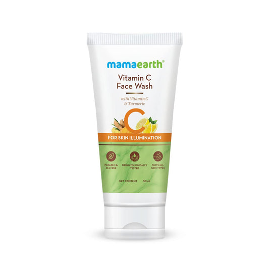 Mamaearth Vitamin C Face Wash For Skin Illumination - Grab2buy