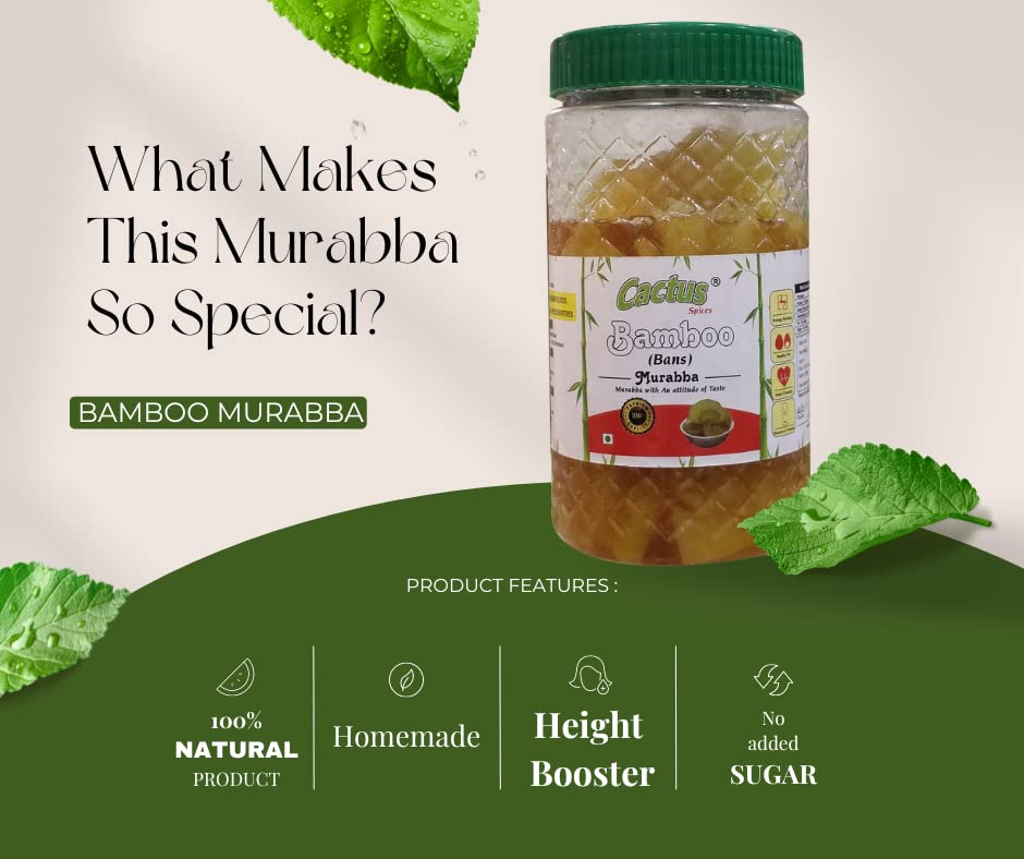 Cactus Spices Bamboo/Bans Murabba with Neem Honey 