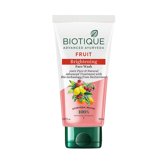 Biotique Advanced Ayurveda Fruit Brightening Face Wash - Grab2buy