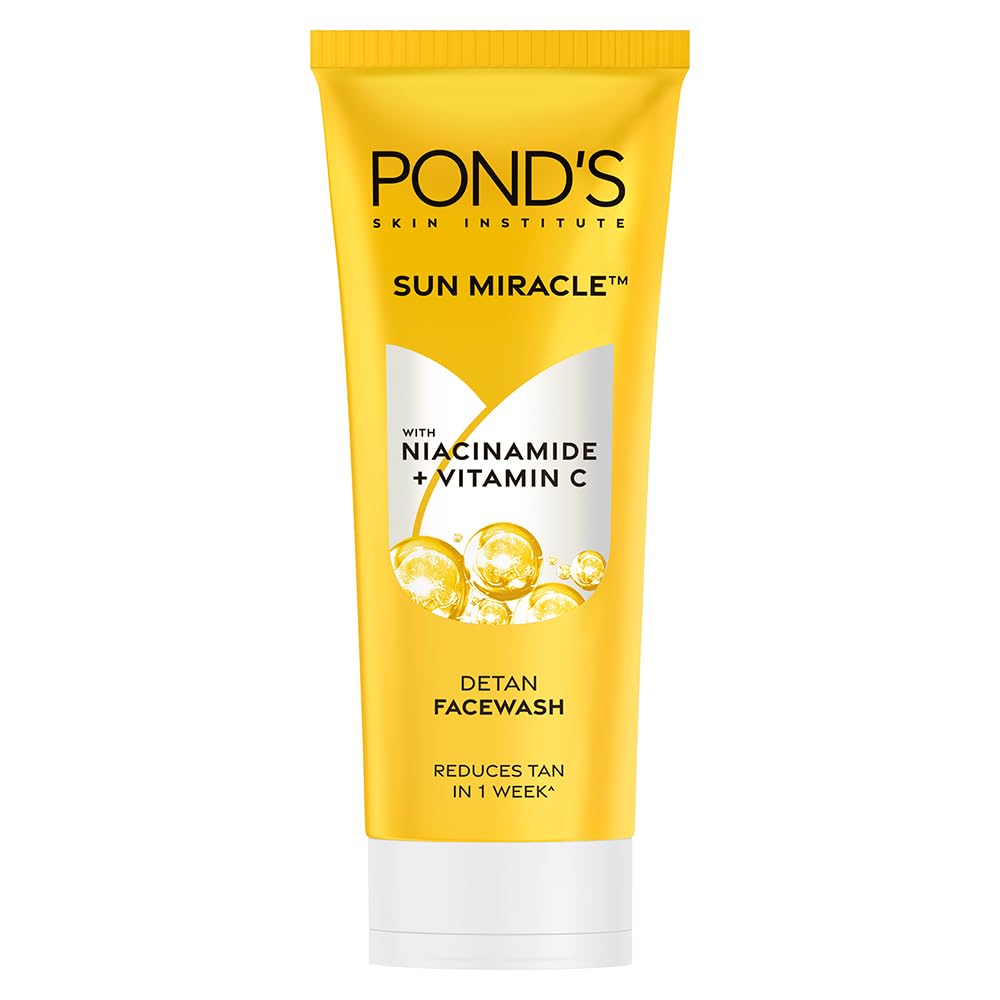 Ponds Detan Facewash with Vitamin C & Niacinamide 