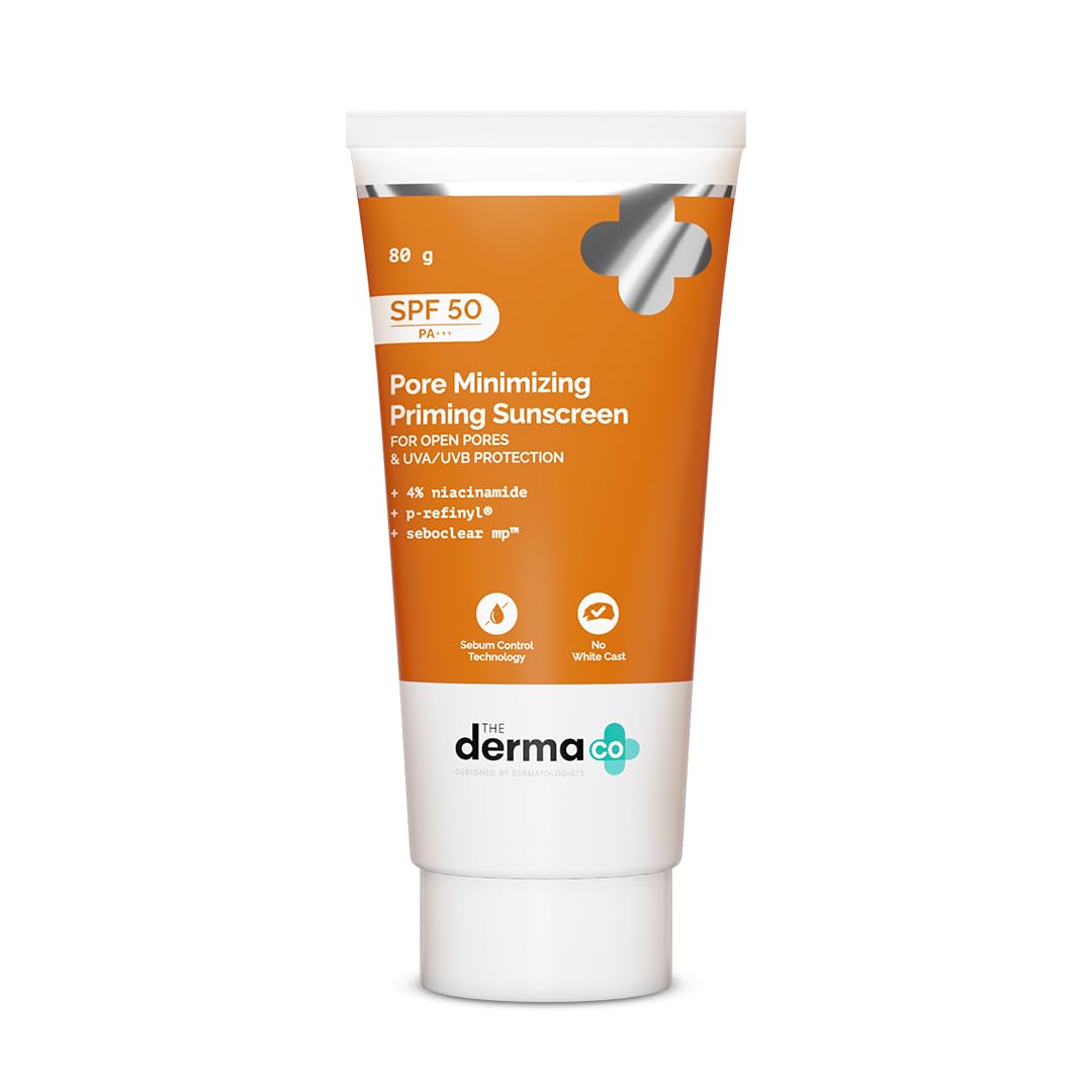 The Derma Co Pore Minimizing Priming Sunscreen With SPF 50  Grab2Buy The Derma Co Grab2Buy