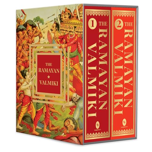 The Ramayan of Valmiki: Volume 1 & 2 (Deluxe Hardbound Edition) Boxed Set by Valmiki  Grab2Buy Generic Grab2Buy