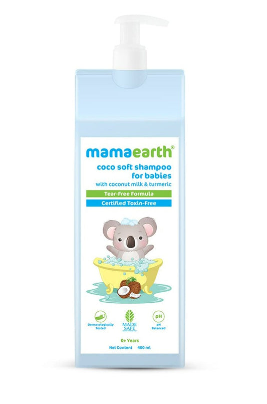 Mamaearth Coco Soft Shampoo with Coconut Milk & Turmeric for Babies 