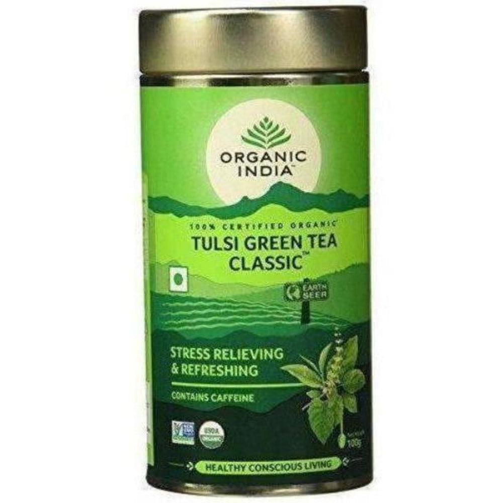 Organic India The Tulsi Green Tea 100gm 