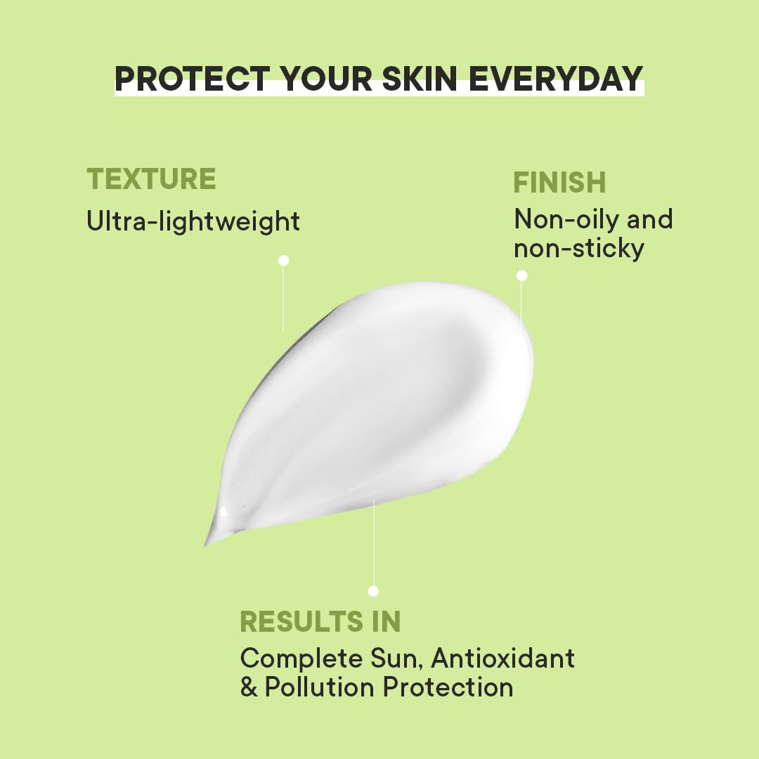 Quench Bravocado SPF 50+ PA++++ Sunscreen Gel With Avocado, Rice Water & Pomegranate, Korean Beauty 