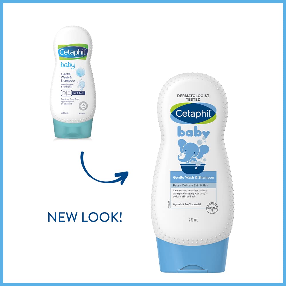 Cetaphil Baby Gentle Wash & Shampoo With Glycerin & Panthenol - Grab2buy