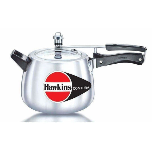 Hawkins Contura Aluminum Pressure Cooker, 3.5 Litres | Grab2Buy