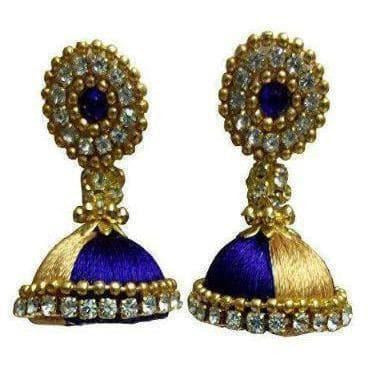 Silk Thread Bangles and Ear Rings 
