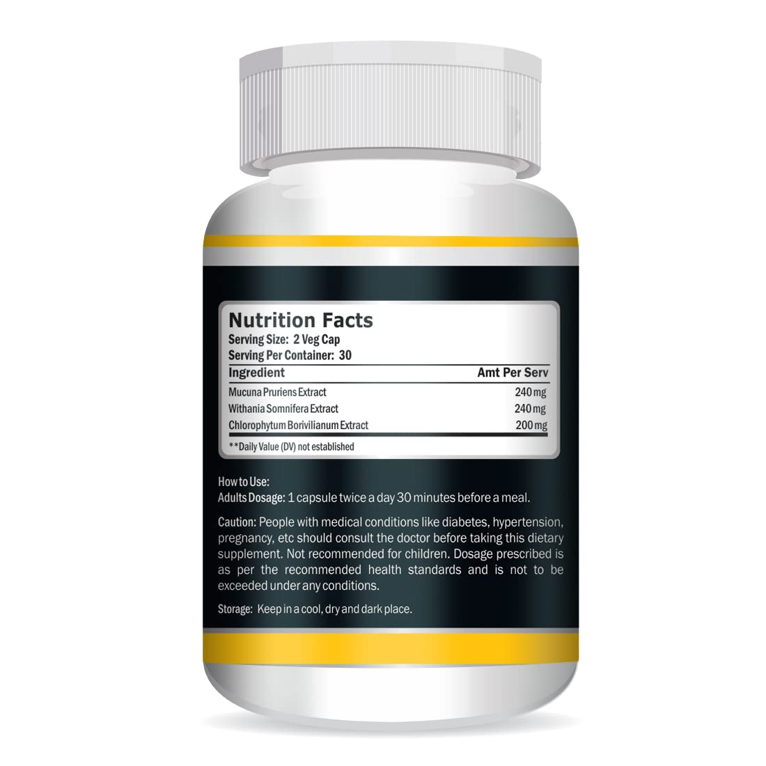 Vokin Biotech 100% Natural Max Power 800MG Testosterone Booster And Bodybuilding Supplement  Grab2Buy Vokin Biotech Grab2Buy