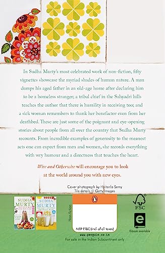Wise & Otherwise: A Salute to Life By Sudha Murty  Grab2Buy Generic Grab2Buy