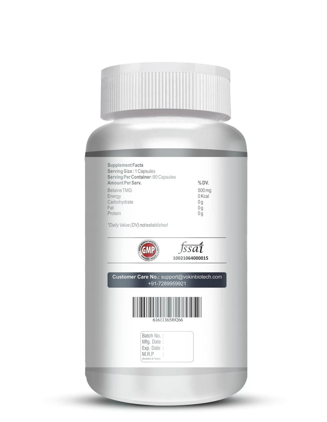 Vokin Biotech Betaine Trimethylglycine (TMG) for Support Healthy Homocysteine Levels  Grab2Buy Vokin Biotech Grab2Buy