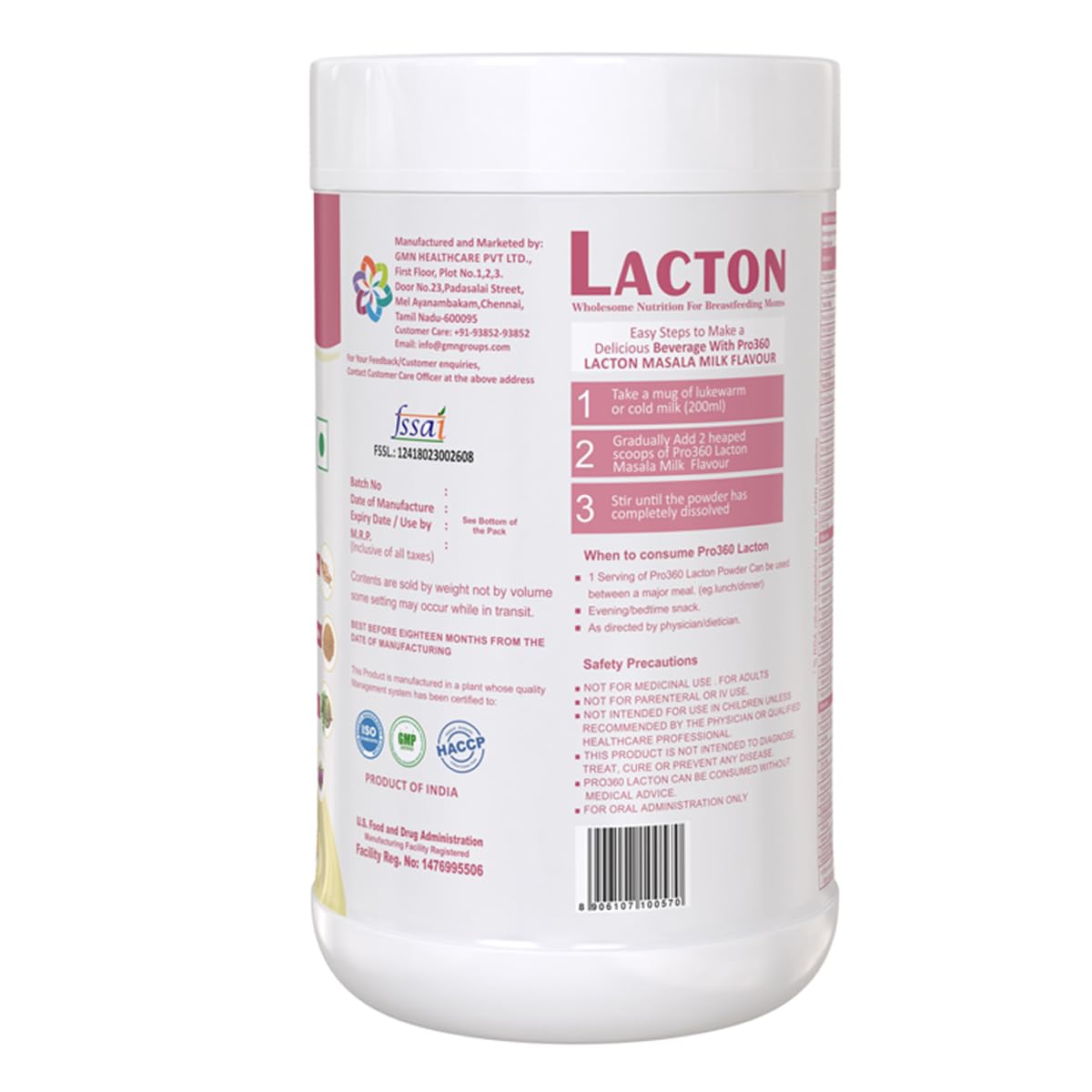 Pro360 Lacton Protein Powder 