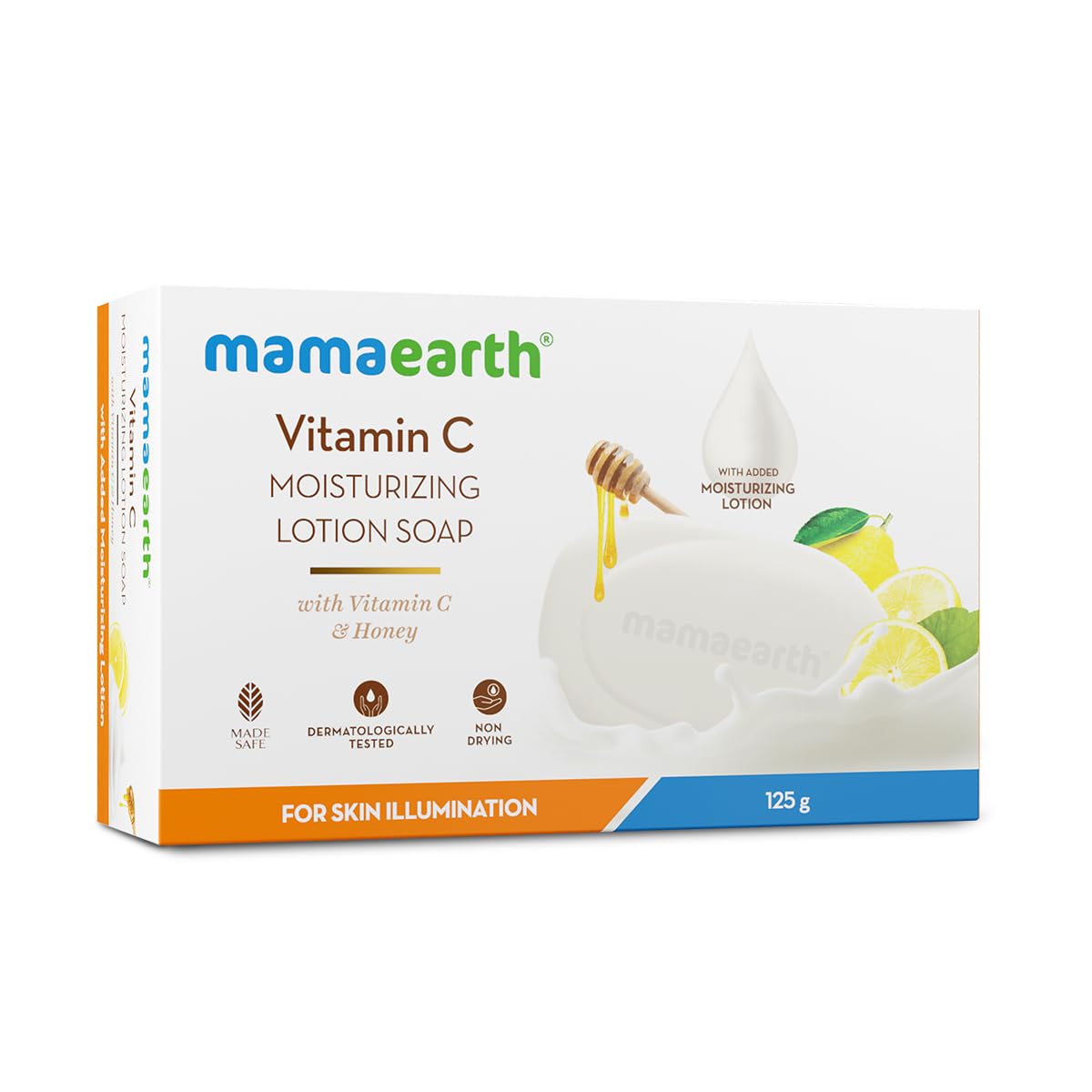Mamaearth Vitamin C Moisturizing Lotion Soap 