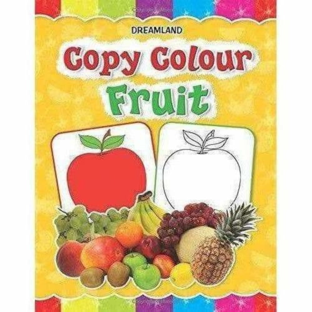 Fruits - Copy Colour Book 