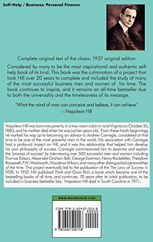 Think And Grow Rich - Complete Original Text: Special 70Th Anniversary Edition - Laminated Hardcover  Grab2Buy Generic Grab2Buy