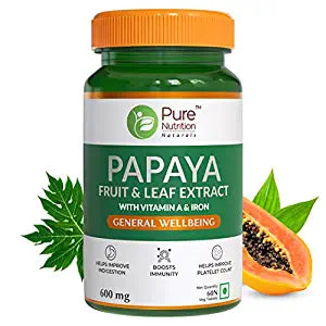 Pure Nutrition Papaya Complete Capsules - Grab2buy