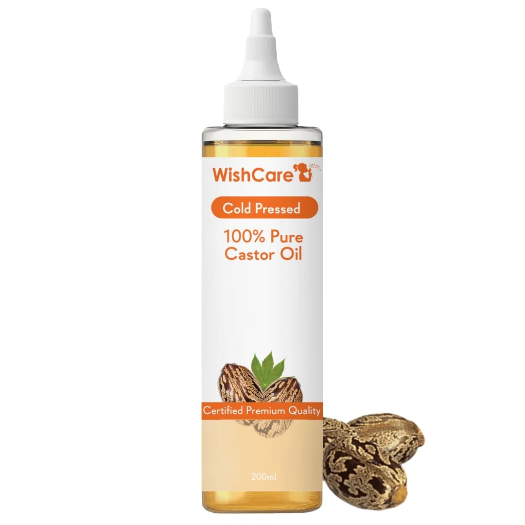 WishCare Premium Cold Pressed Castor Oil  Grab2Buy Wishcare Grab2Buy
