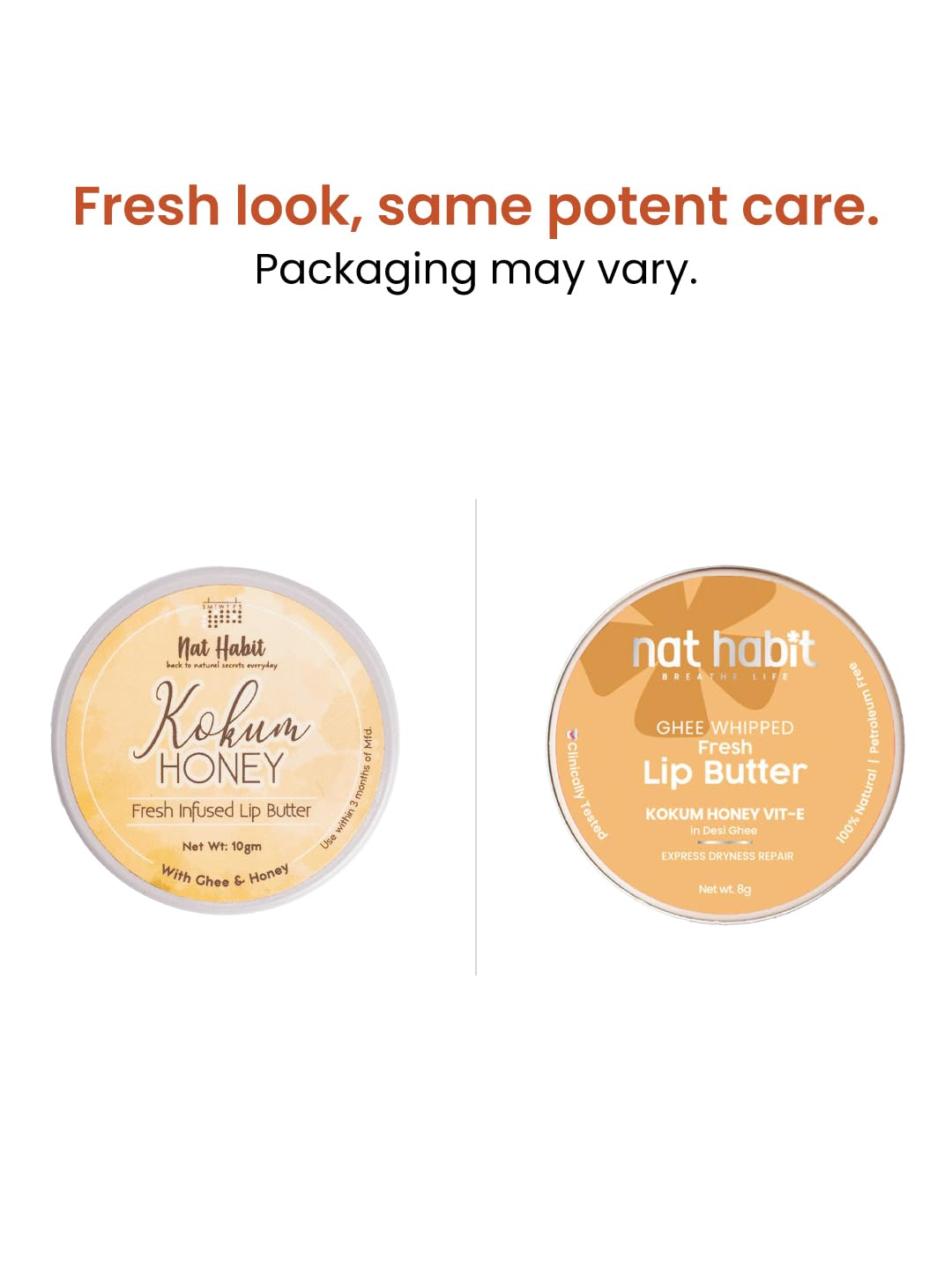 Nat Habit Kokum Honey Lip Butter 
