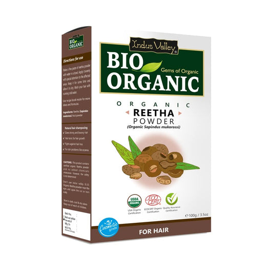 Indus Valley Bio Organic Reetha Powder - Grab2buy