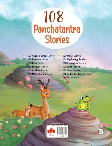 108 Panchatantra Stories (Illustrated) - Story Book For Kids - English Short Stories - Moral Stoy Book - Bedtime Stories - Age 3+ - Read Aloud To Infants, Toddlers 