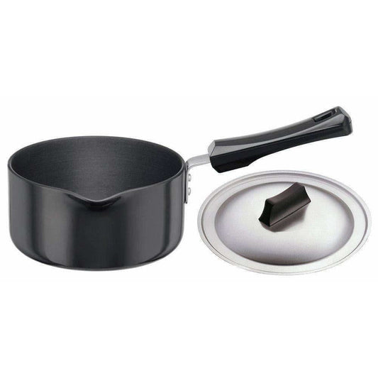Hard Anodised Sauce Pan with Steel Lid | Grab2Buy