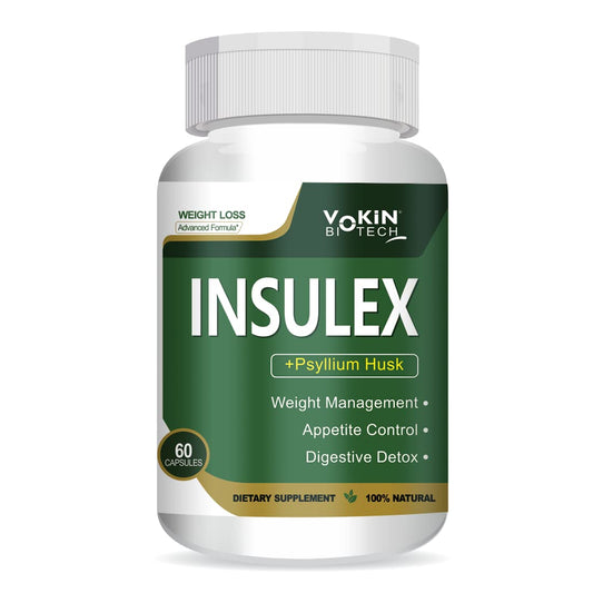Vokin Biotech Insulex Weight Management | Appetite Control | Digestive Detox  Grab2Buy Vokin Biotech Grab2Buy
