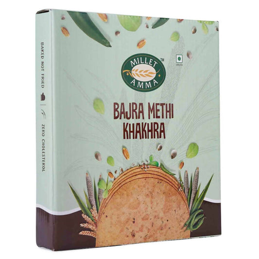 Millet Amma Bajra Methi Khakhra - Grab2buy