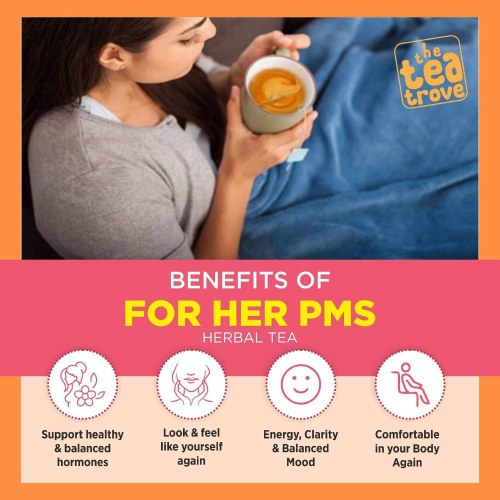 The Tea Trove - For Her PMS Herbal Tea  Grab2Buy The Tea Trove Grab2Buy