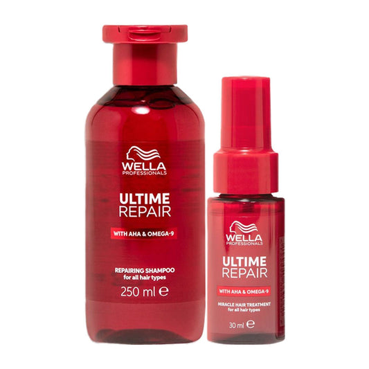 Wella Professionals Ultime Repair Shampoo & Serum Combo  Grab2Buy Wella Professionals Grab2Buy