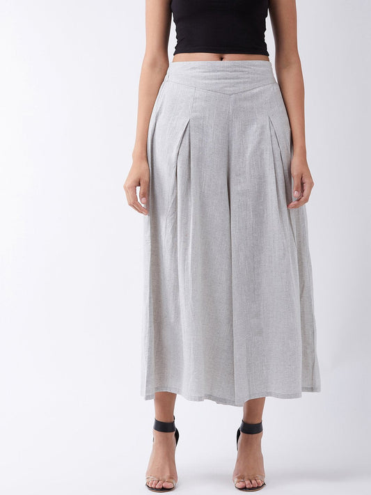 InWeave Grey Handloom Palazzo 