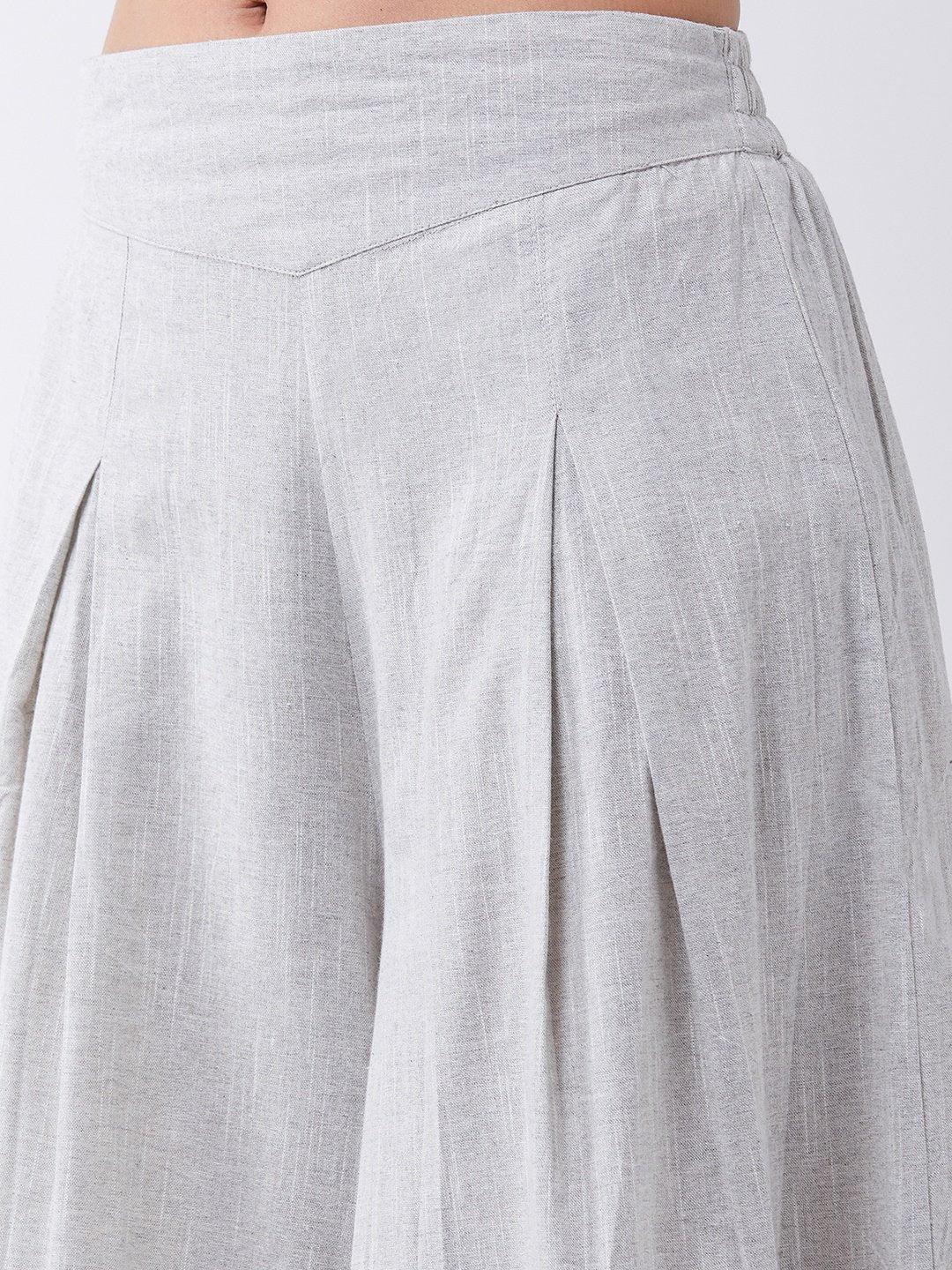 InWeave Grey Handloom Palazzo 