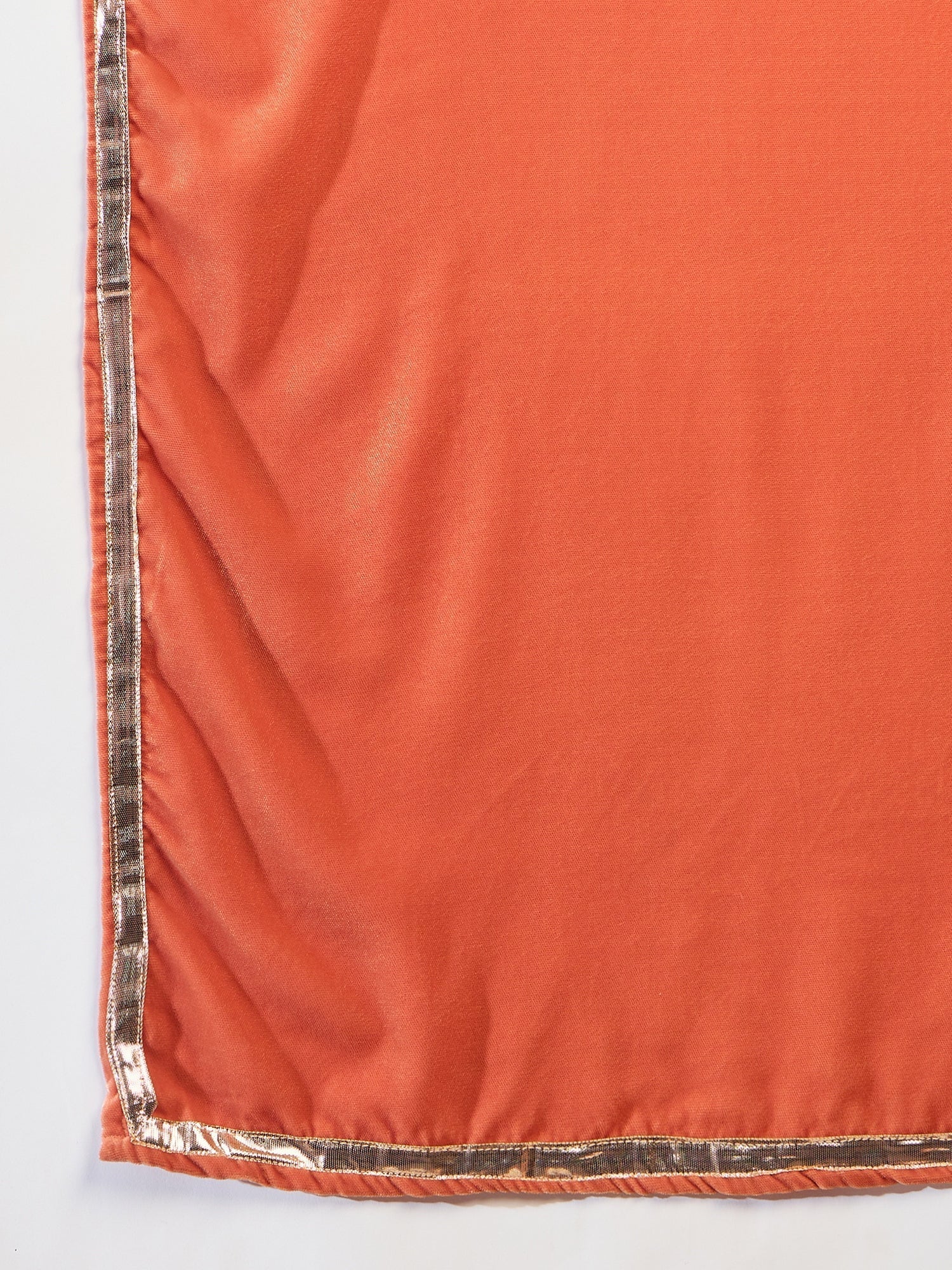 InWeave Rust Solid Velvet Shawl 