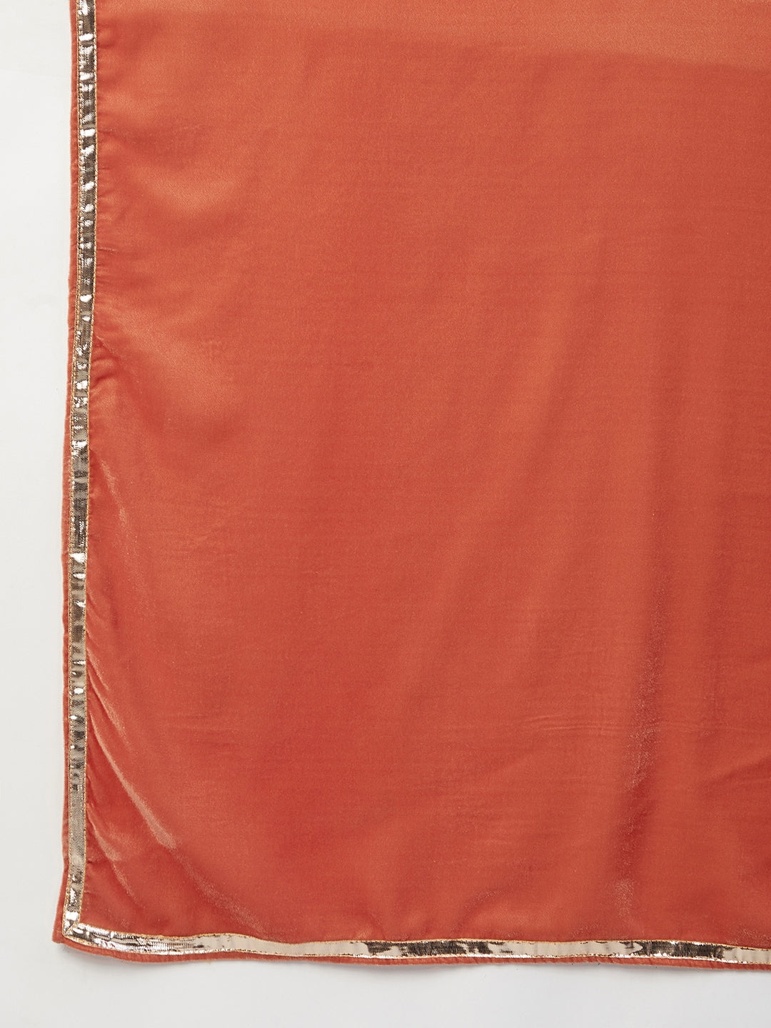 InWeave Rust Solid Velvet Shawl 