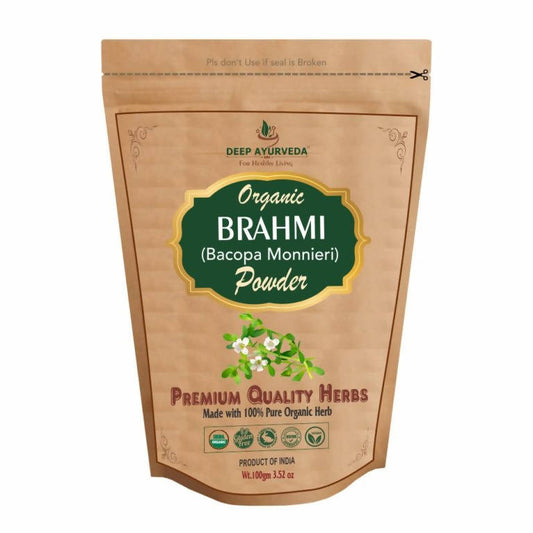 Deep Ayurveda Organic Brahmi Powder 