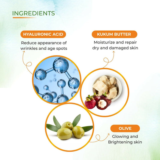 Prisa Organics Brightening Sun Screen SPF 50 PA+++ Invisible Feel Gel Cream