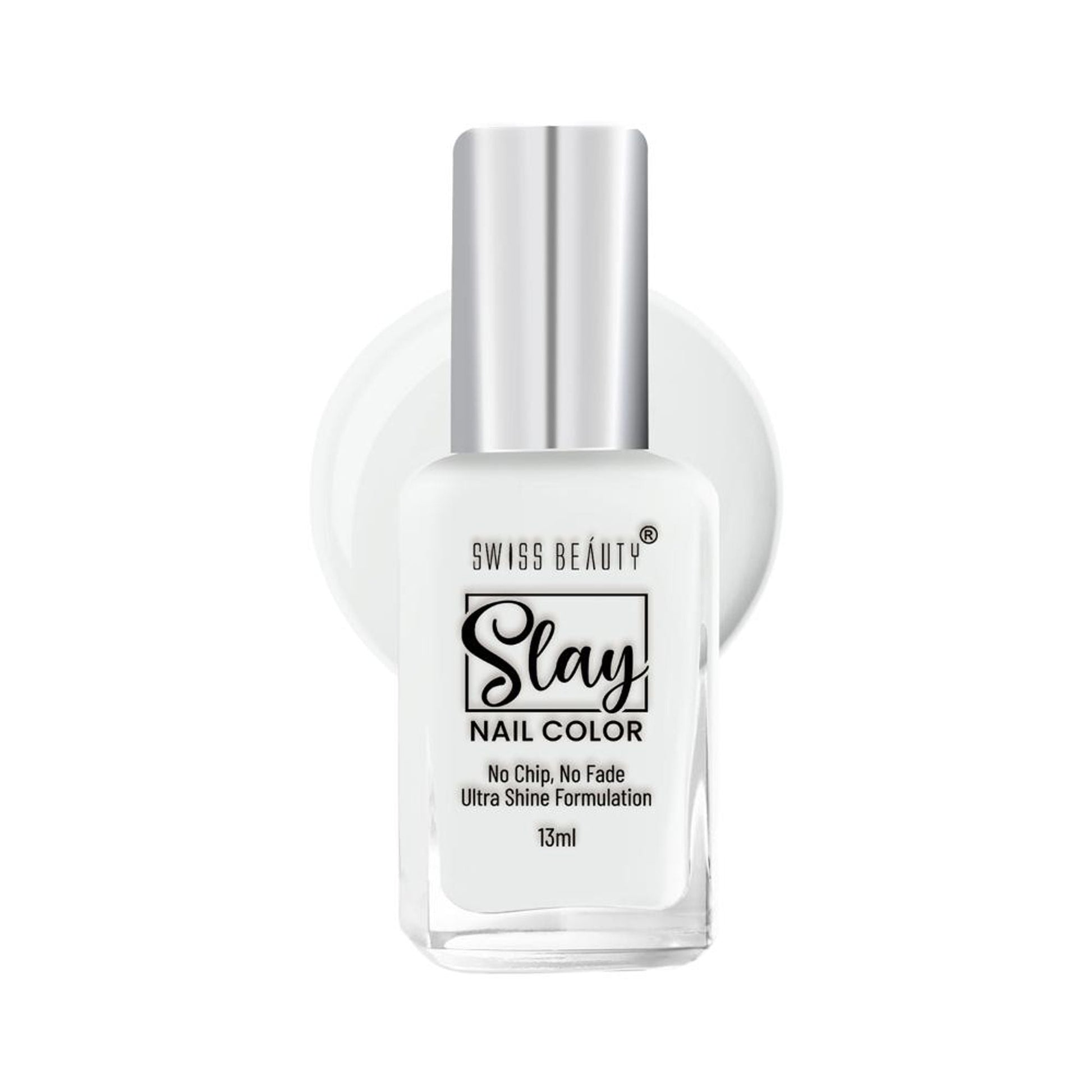 Swiss Beauty Slay Nail Color Ultra Shine Formulation - 07 Creamy Nude