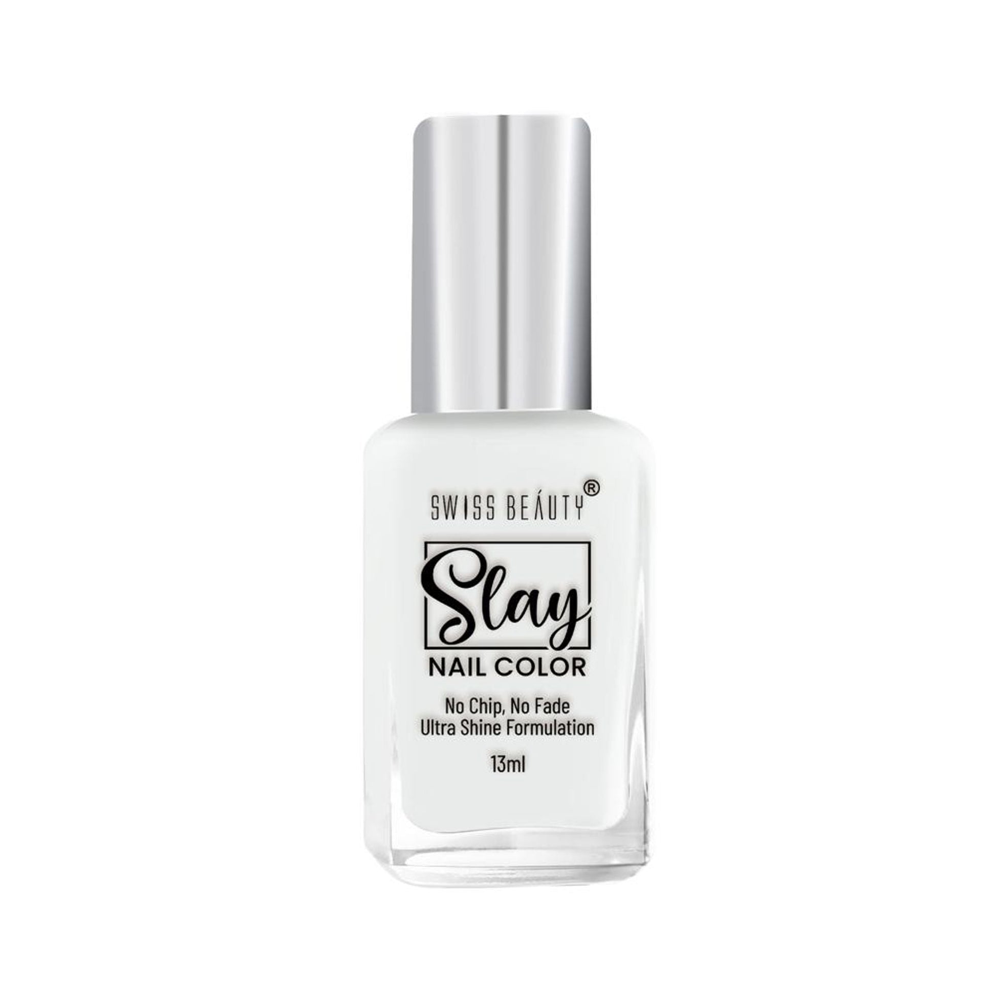 Swiss Beauty Slay Nail Color Ultra Shine Formulation - 07 Creamy Nude