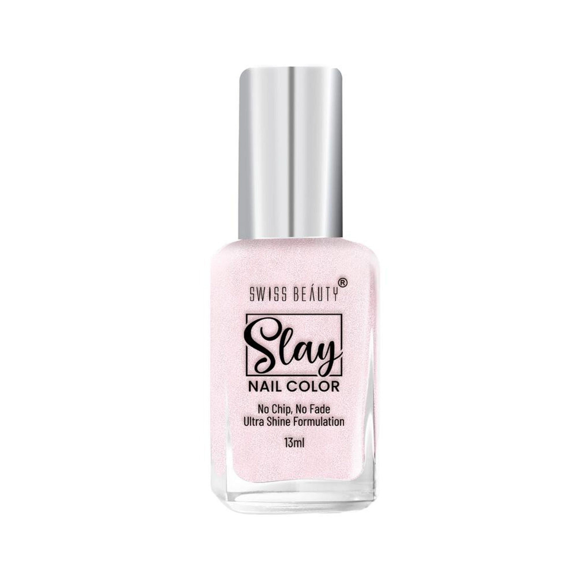 Swiss Beauty Slay Nail Color Ultra Shine Formulation - 09 French Pink